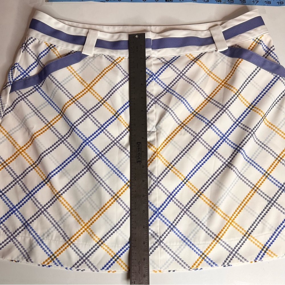 Nike Golf Dry Fit Plaid Skirt Size 14 - Picture 3 of 6